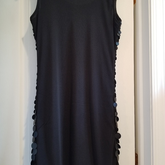 Designer Black Dress - Picture 3 of 5